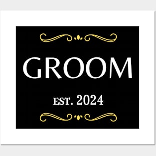 groom to be - groom est 2024 Posters and Art